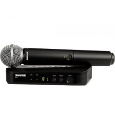 Shure BLX24/SM58 Professional Wireless Microphone System 